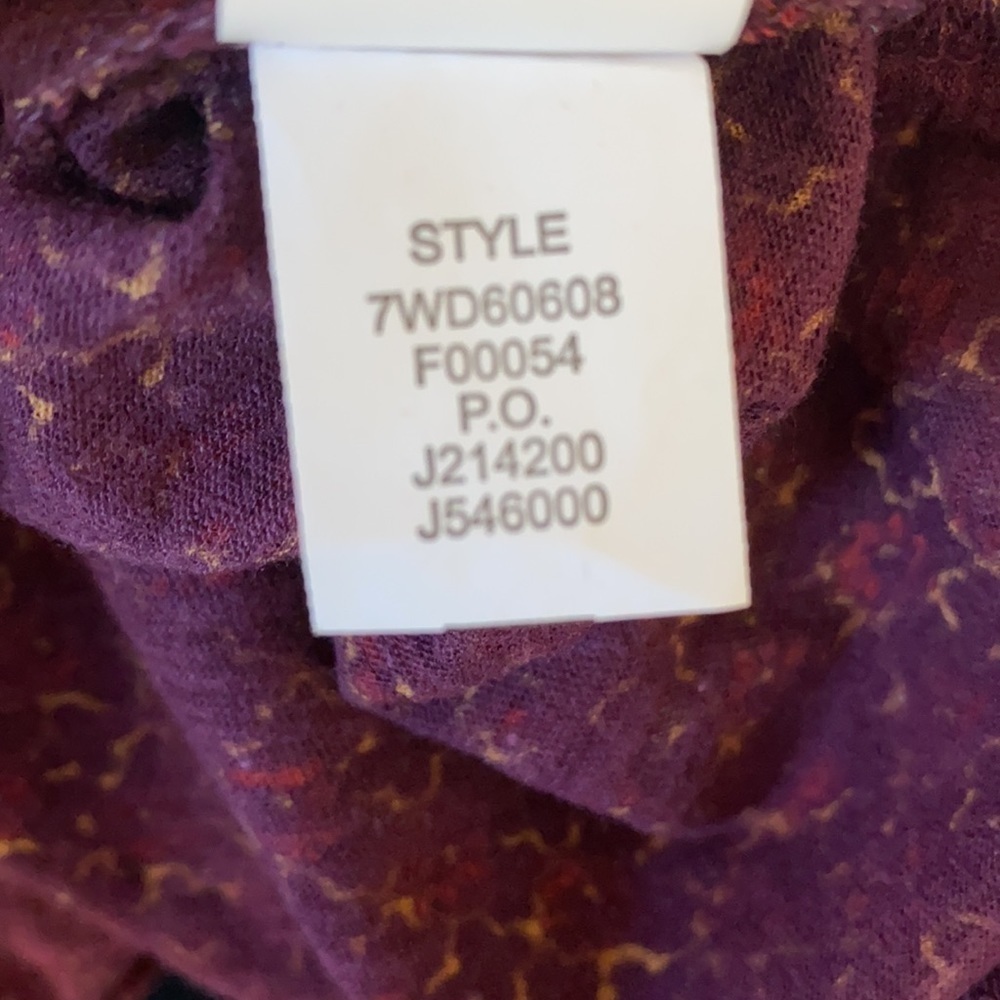 Lucky Brand Petaluma Paisley Top - Picture 8 of 8